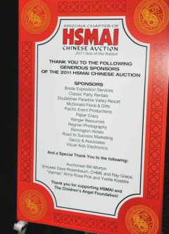 HSMAI 29th Annual Chinese Auction